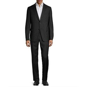 Z Zegna 2-Piece Stripe Wool Slim Suit  8-56R 1700$